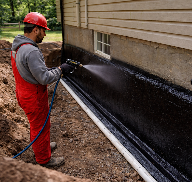 Imperméabilisation de fondation